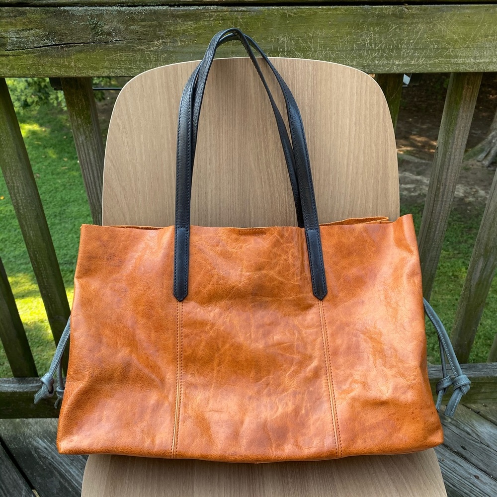 Large Leather Tote Bag